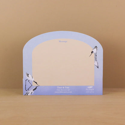 Time & Tide die-cut card by Niki Bowers