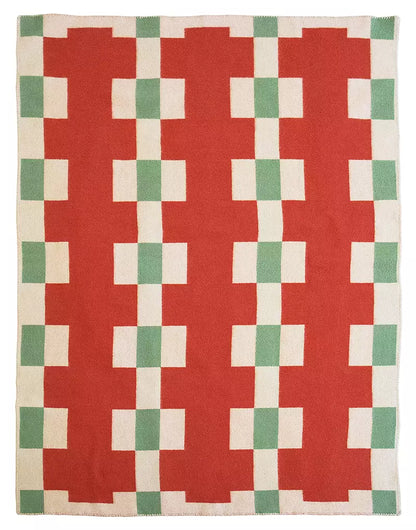 Marta Red Blanket