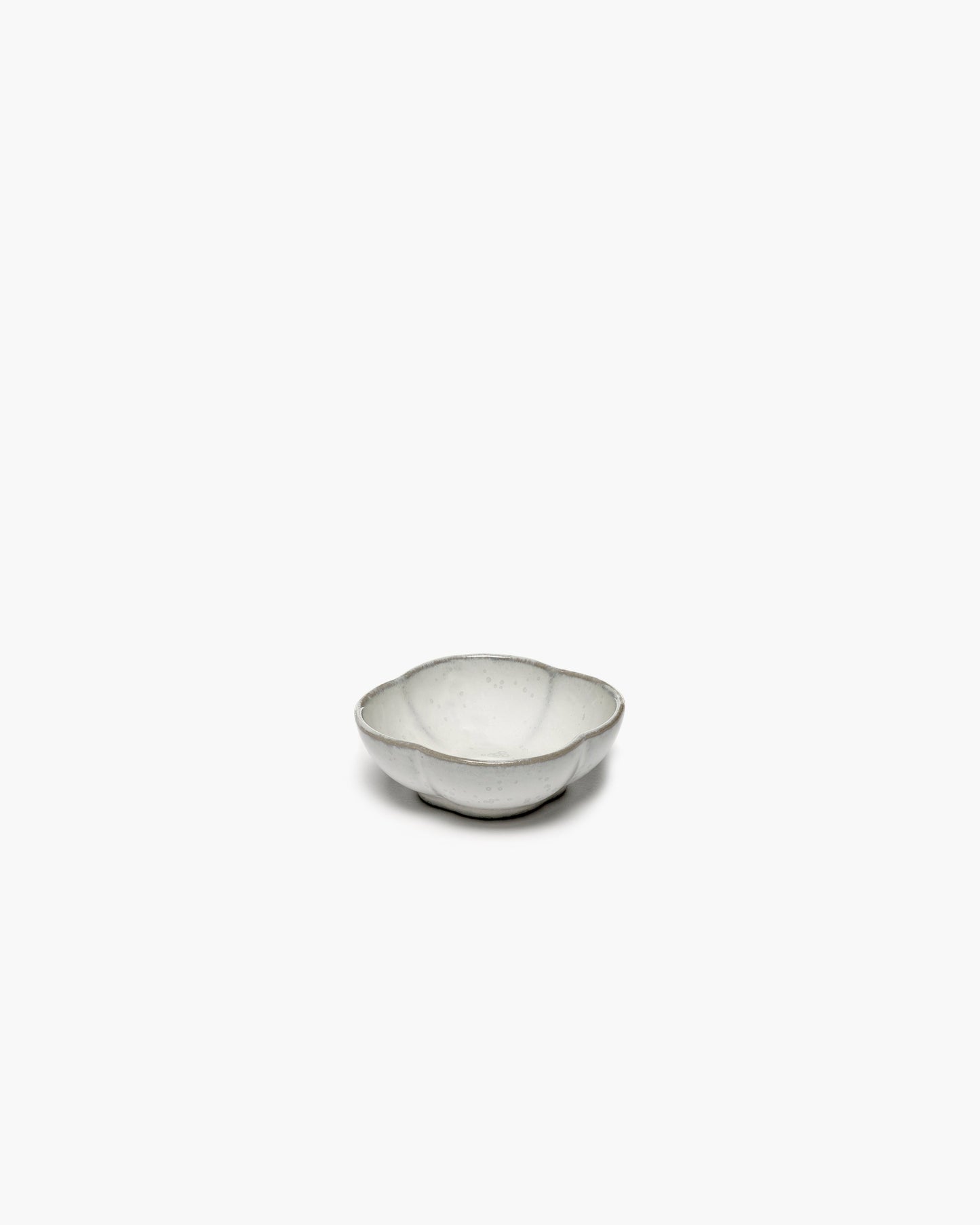 Serax Bowl ribbed S white Inku