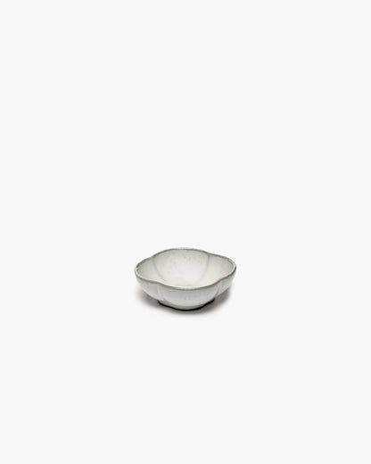 Serax Bowl ribbed S white Inku