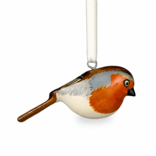 WOODEN ORNAMENT | ROBIN