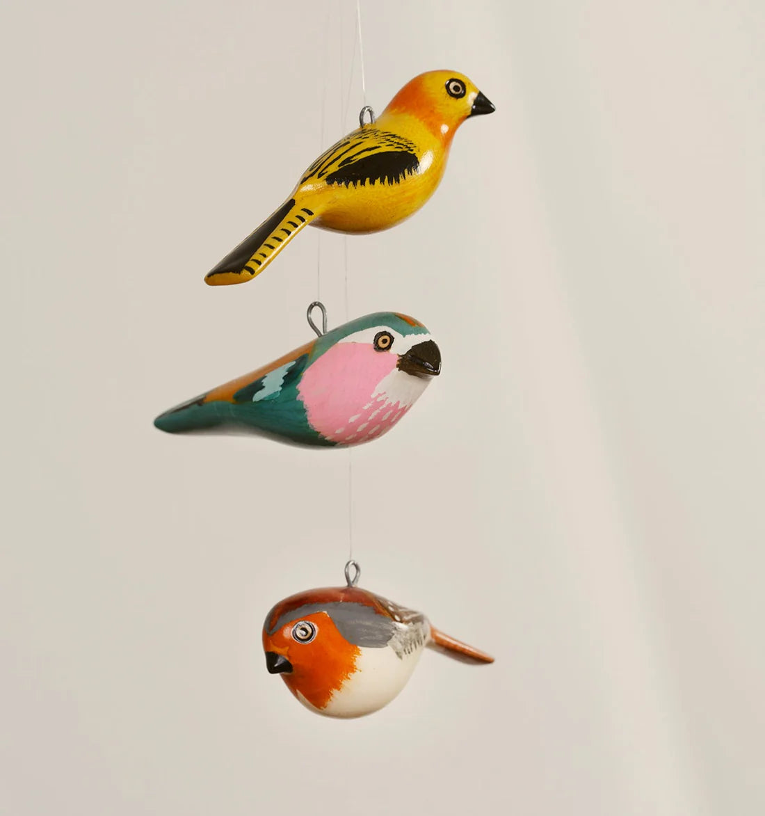 WOODEN ORNAMENT | ROBIN