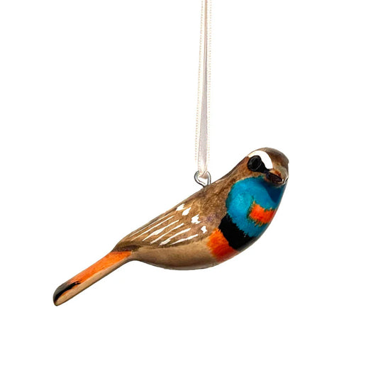 WOODEN ORNAMENT | NIGHTINGALE OF LAPLAND
