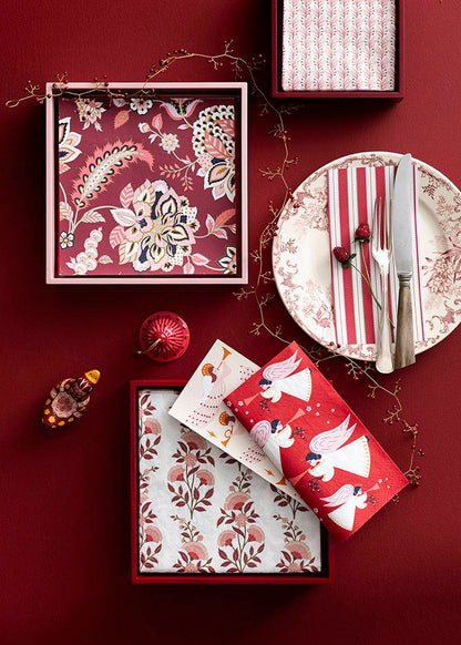 Paper Napkin 20x20cm Yamini Wine 50pcs
