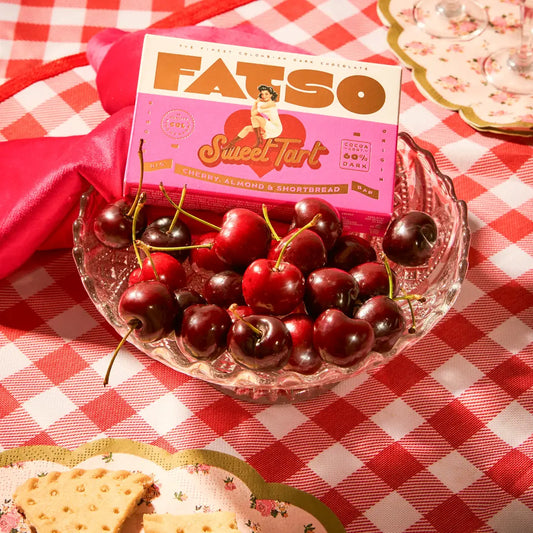 Fatso Sweet Tart Vegan Chocolate Bar 150g