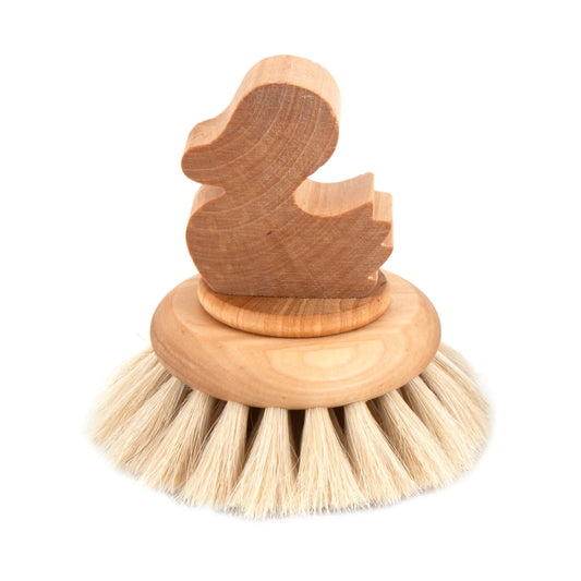 Iris Hantverk Horsehair Bath brush with Duck