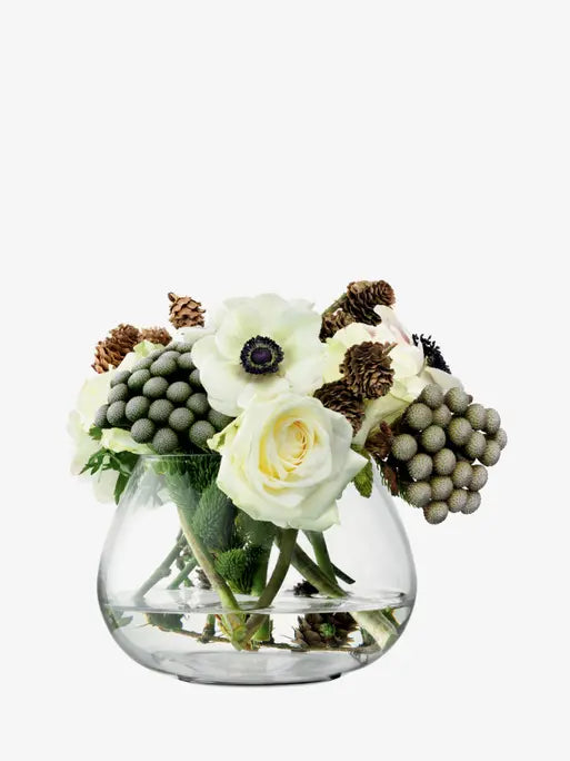 LSA Flower Table Arrangement Vase H11.5cm Clear ~