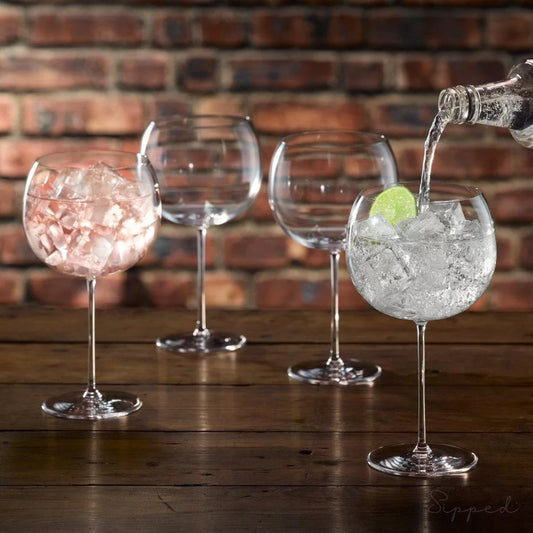 LSA Borough Balloon Glass 680ml x4