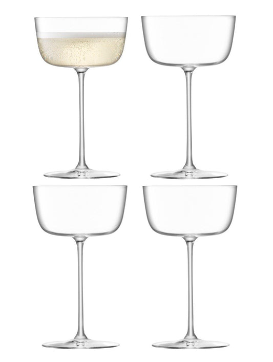 LSA Borough Cocktail Saucer 240ml x4