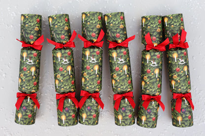 6 Luxury Christmas Crackers - Tree