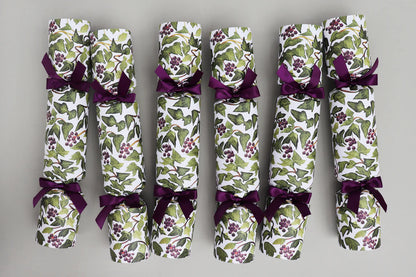 6 Luxury Christmas Crackers - Ivy