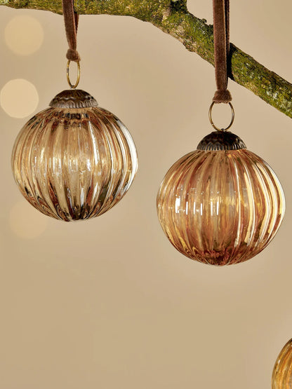 Golden Glass Bauble