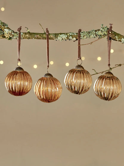 Golden Glass Bauble