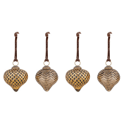 Black + Gold Baubles