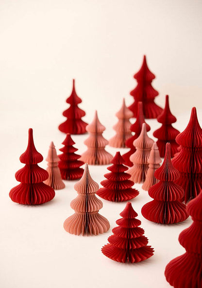Honeycomb Tree Pine H16cm Ruby