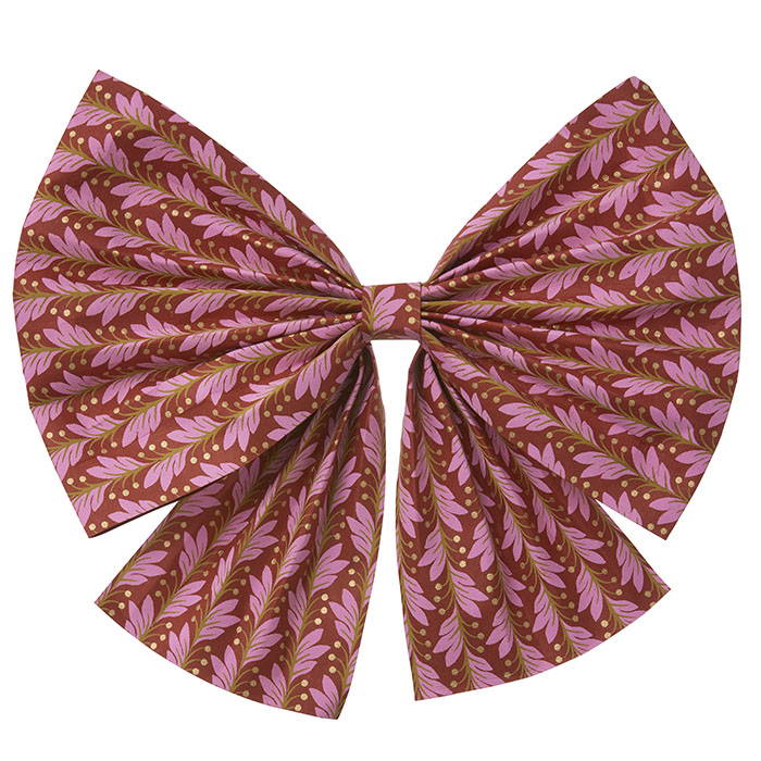 Paper Bow Naya 26cm Scarlet/Gold