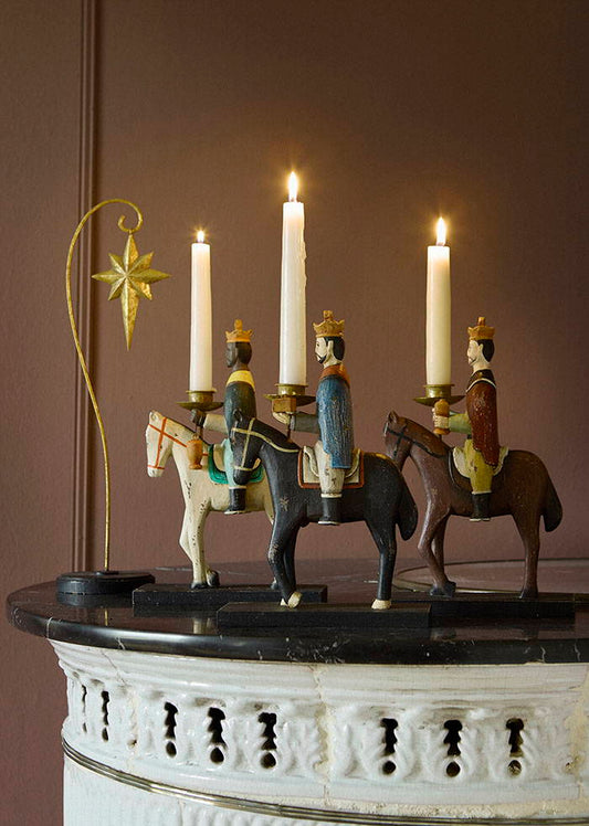 Wooden Wise Men / 3 Set