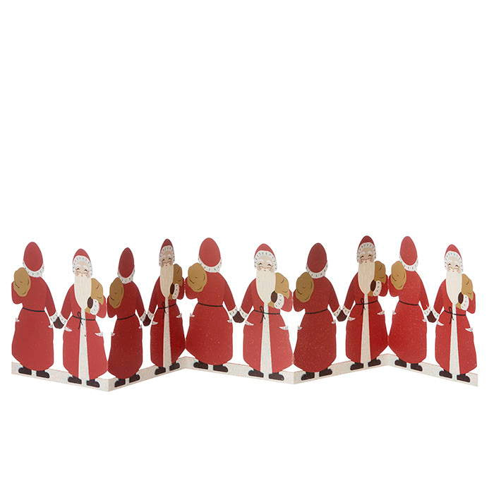 Table Garland Santa 70cm Ruby