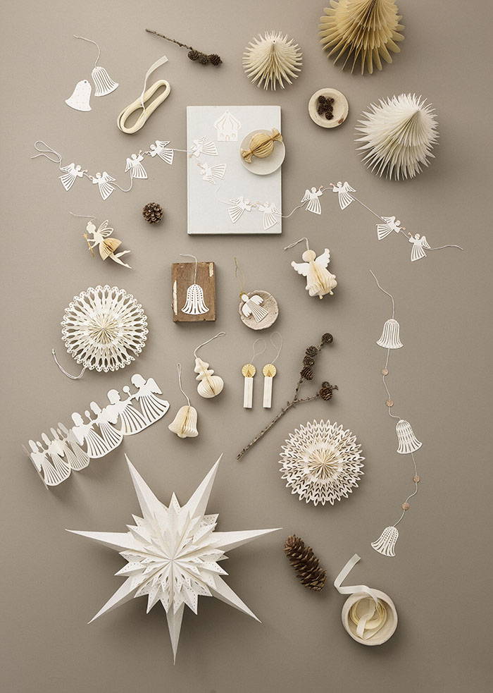 Paper Garland Angel 150cm Off White
