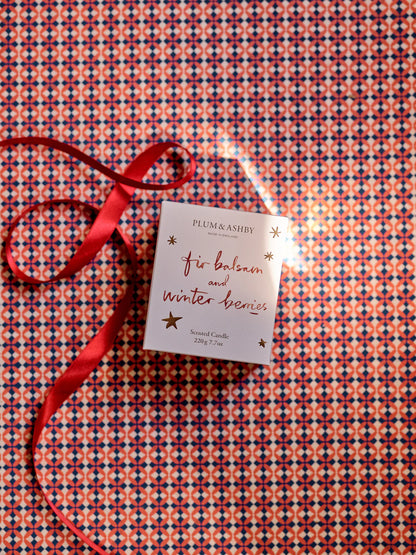 Plum &  Ashby Fir Balsam & Winter Berries Candle 220g
