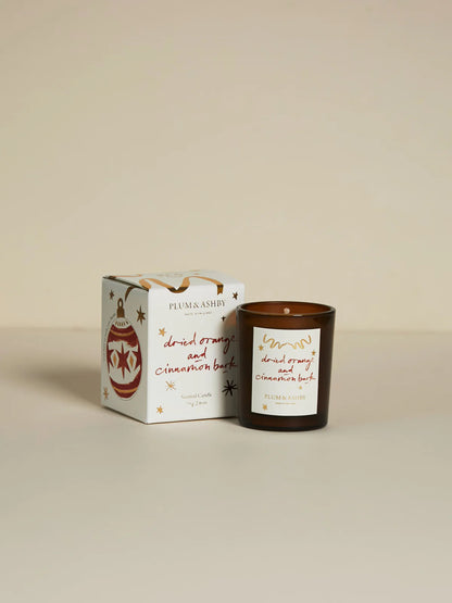 Plum & Ashby Dried Orange and Cinnamon Bark Votive 75g