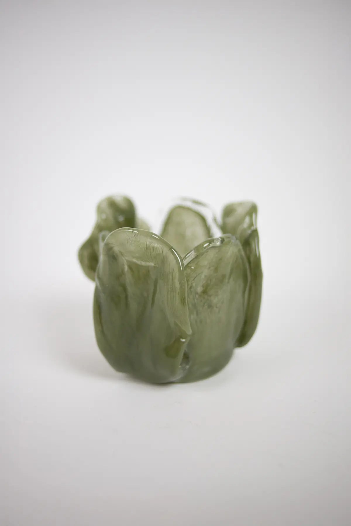 Anita votive olive green