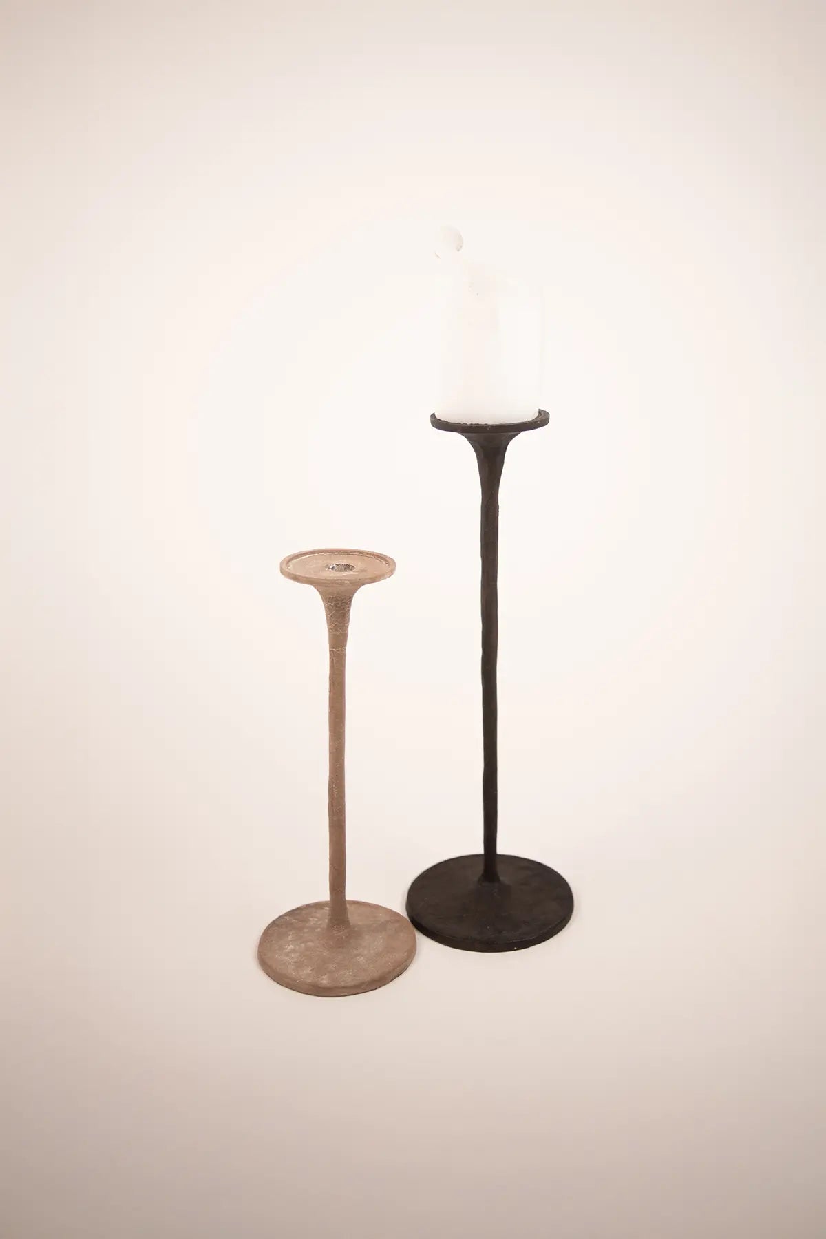 Yasmine candle holder dark 31 cm