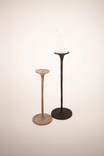Yasmine candle holder dark 31 cm