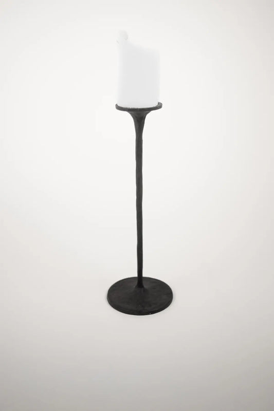 Yasmine candle holder dark 40.5 cm