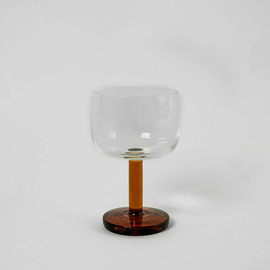 Rio wine glass amber