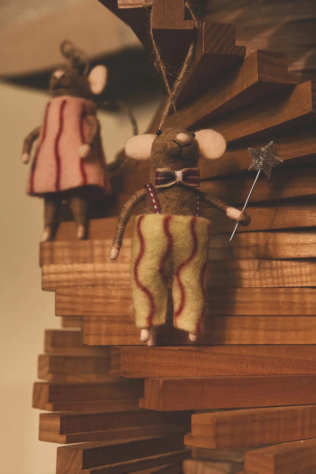 Christmas Mouse - Yellow Trousers