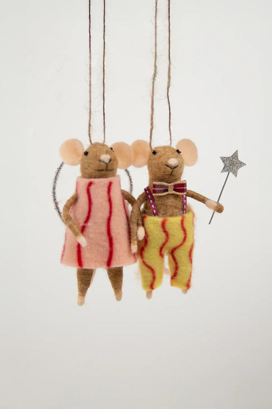 Christmas Mouse - Yellow Trousers