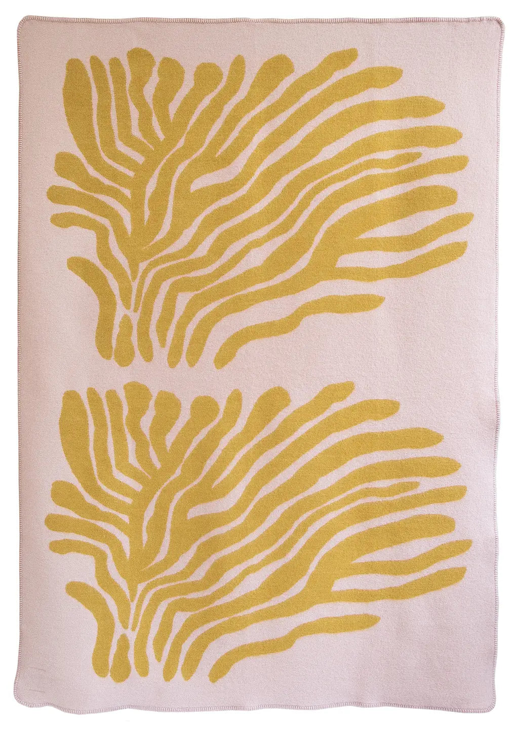 Pine Pink + Yellow Throw