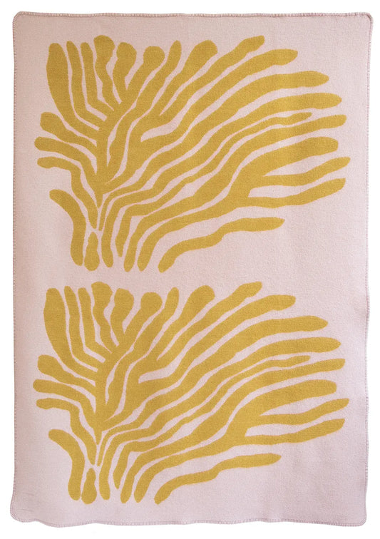 Pine Pink + Yellow Throw