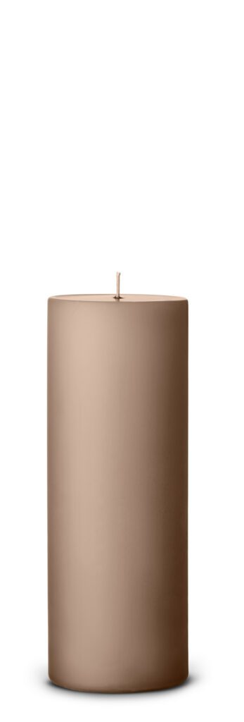 Pillar candles I D: 7cm I H: 20cm - Soft Clay
