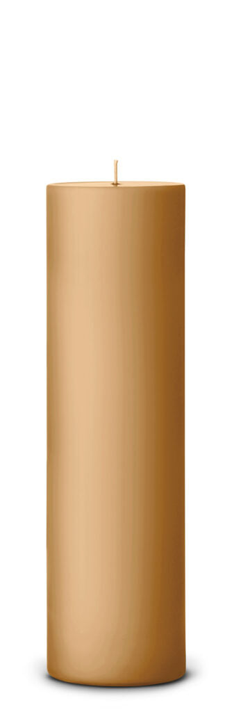 Pillar candles I D: 7cm I H: 25cm - Almond Butter