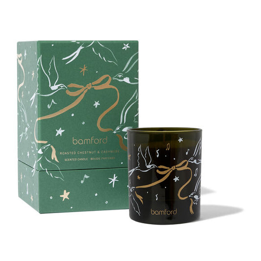 Bamford Roasted Chestnut + Cashmere Scented Xmas Candle 140G
