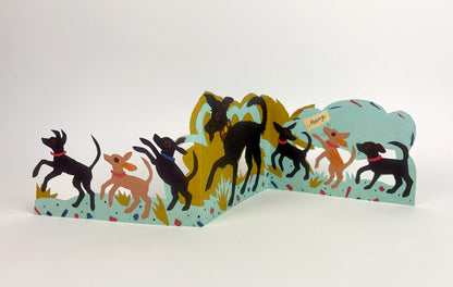 Puppy Parade card