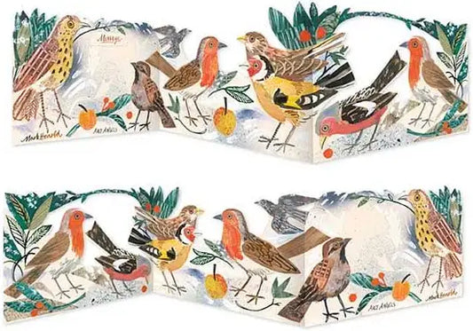 Bird Winter Feast card