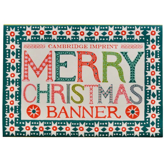 Cambridge Imprint Merry Christmas Banner