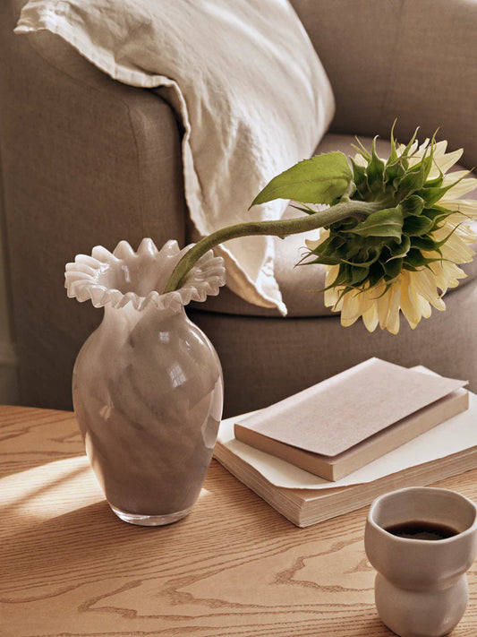 Jasmin Vase - Taupe Warm Grey