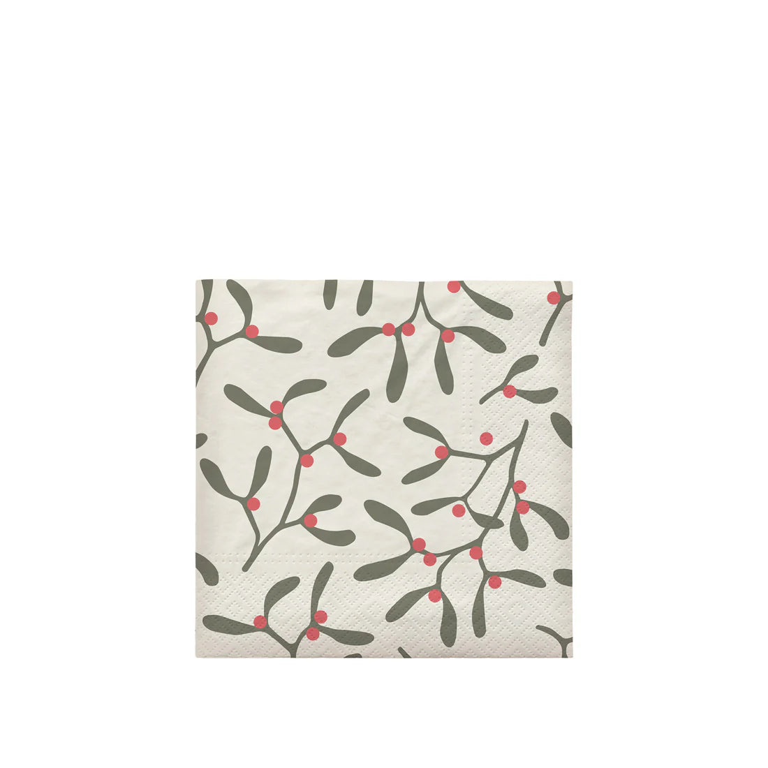 Mistletoe Paper Napkin 20 Pcs
