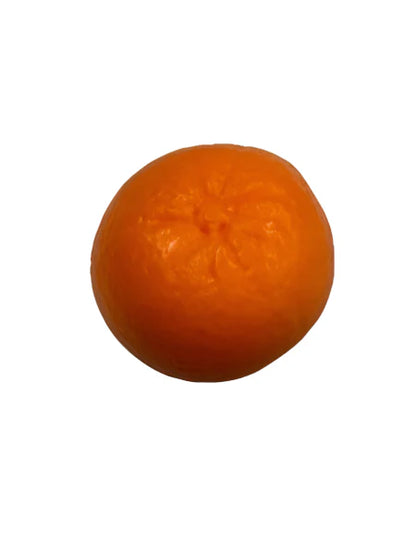 Orange fruit shape soap