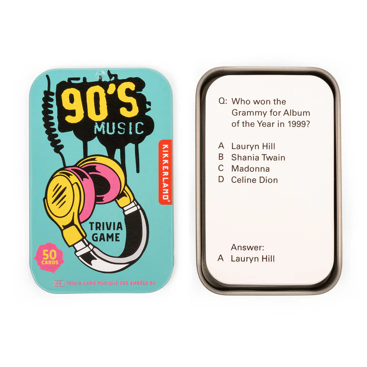 90S MUSIC TRIVIA