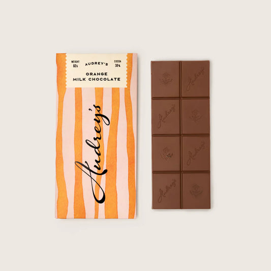 Audrey’s Milk 38% Orange Bar