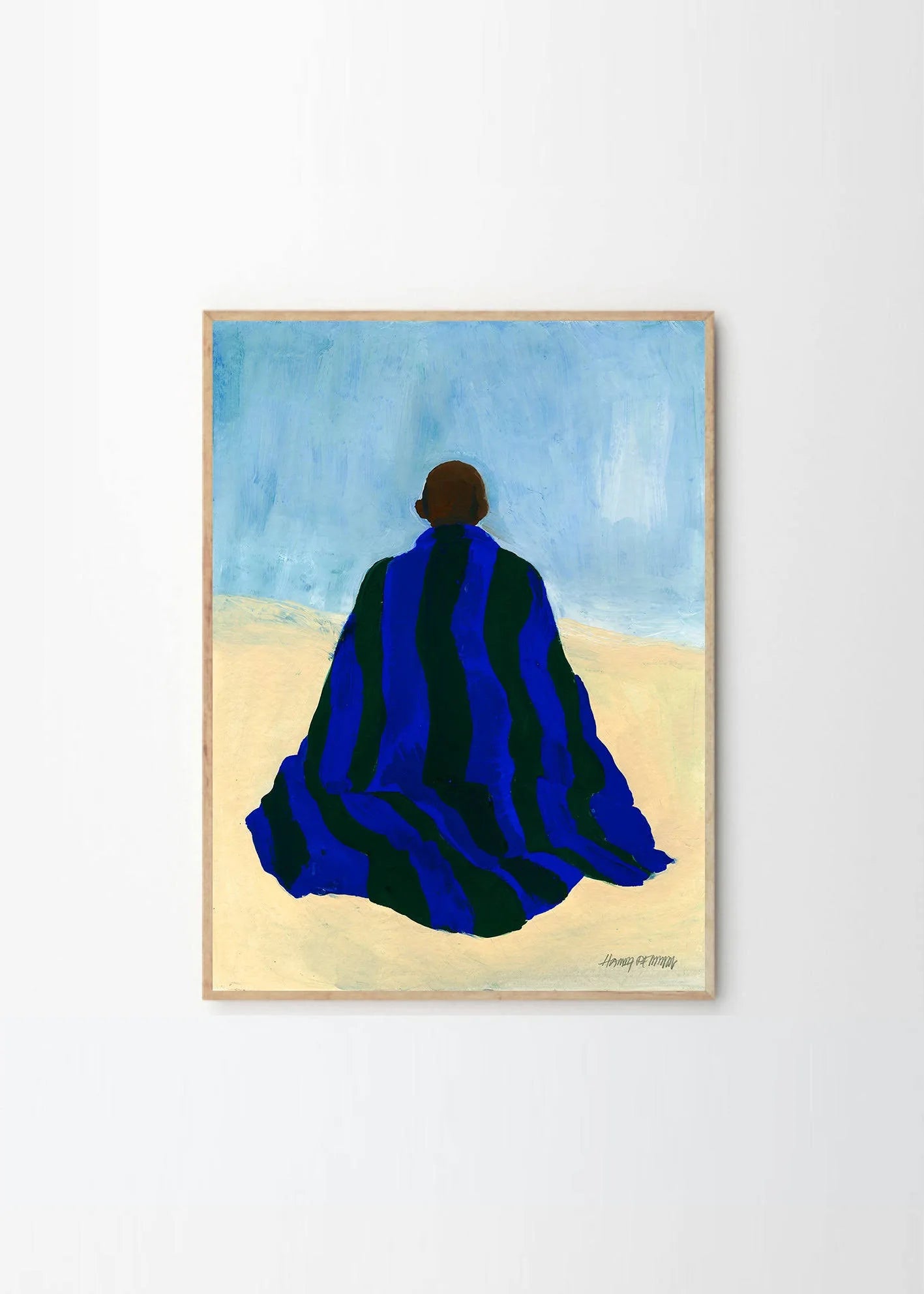 Black Frame - Tranquil - Hannah Peterson