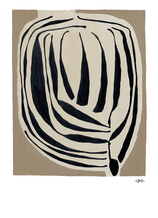 Black Frame -Layered - Leise Dich Abrahamsen
