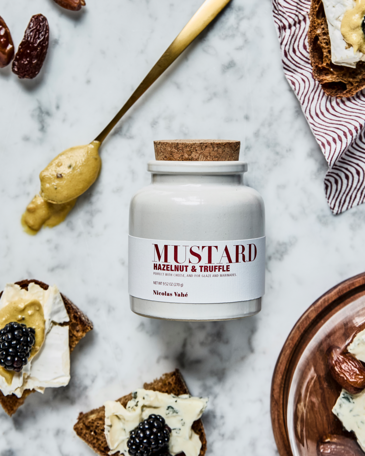 Mustard, Hazelnut & truffle, 270 g