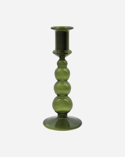 Bubble Candle stand Tall - Green