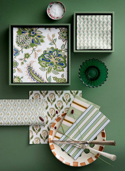 Paper Napkin 20x20cm Yamini Moss 50pcs
